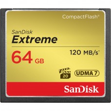 SDisk Extreme CompactFlash MCard-64G (item no: SDCFXSB 064G G4)
